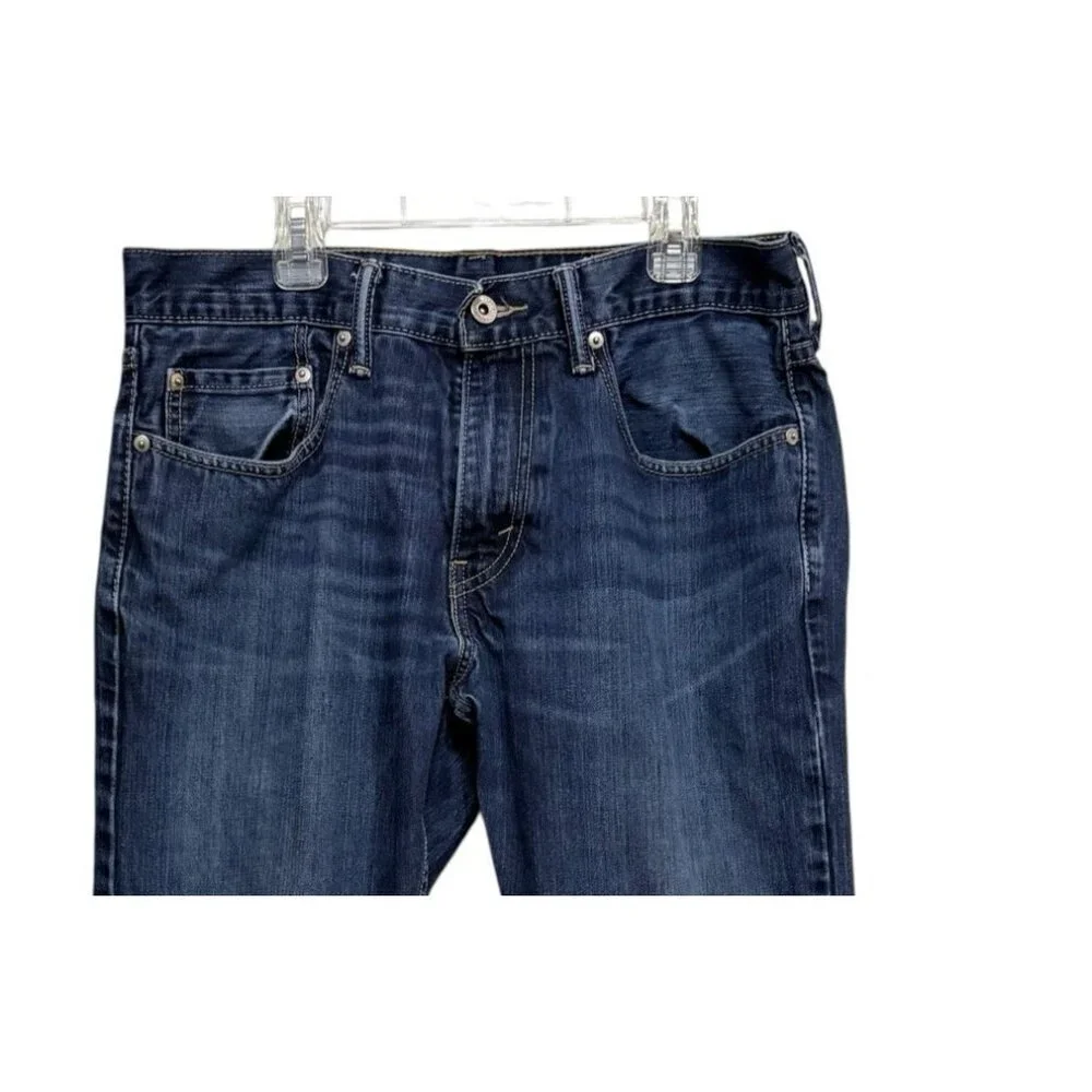 Levi's 559 Blue Denim Jeans Men's Size 32x30 Straight 100% Cotton